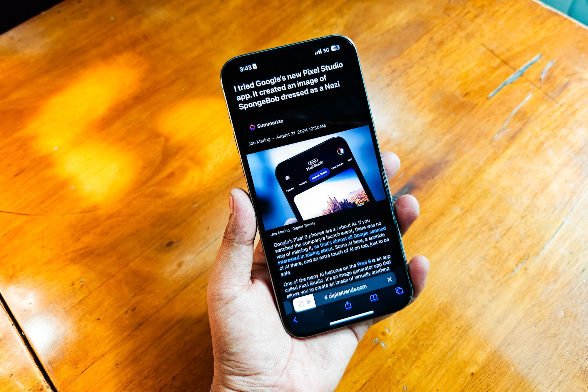 Safari Dark Mode Reader Mode