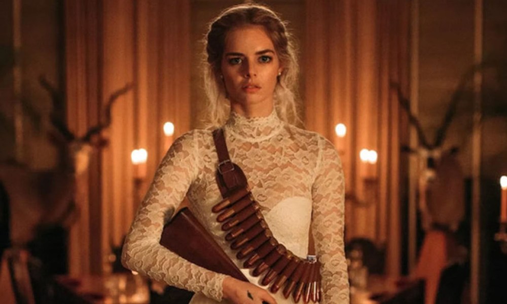 Samara Weaving in Ready or Not.