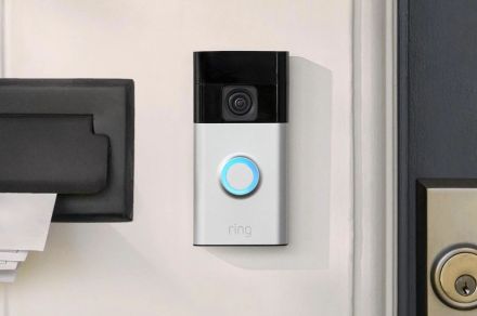 The new Ring Battery Doorbell streamlines installation, enhances viewing angle