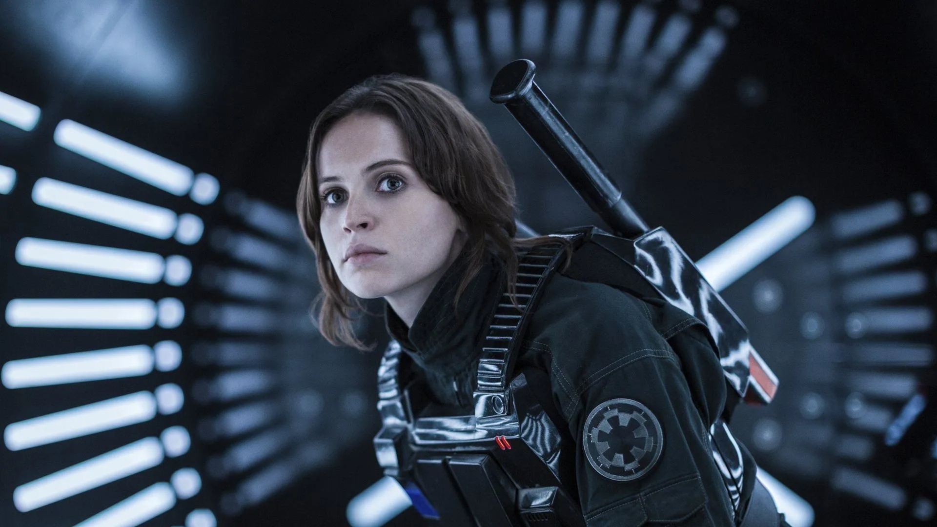 Jyn Erso en Rogue One: Una historia de Star Wars.