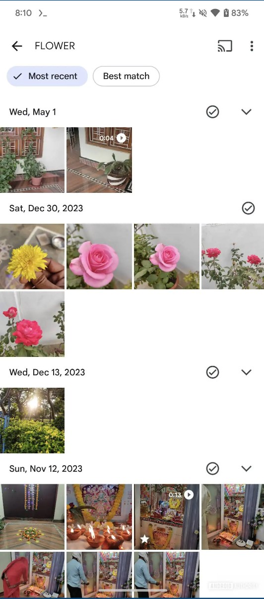 Buscar en su biblioteca de Google Photos puede ser mucho más fácil pronto Captura de pantalla 2024 08 07 122852