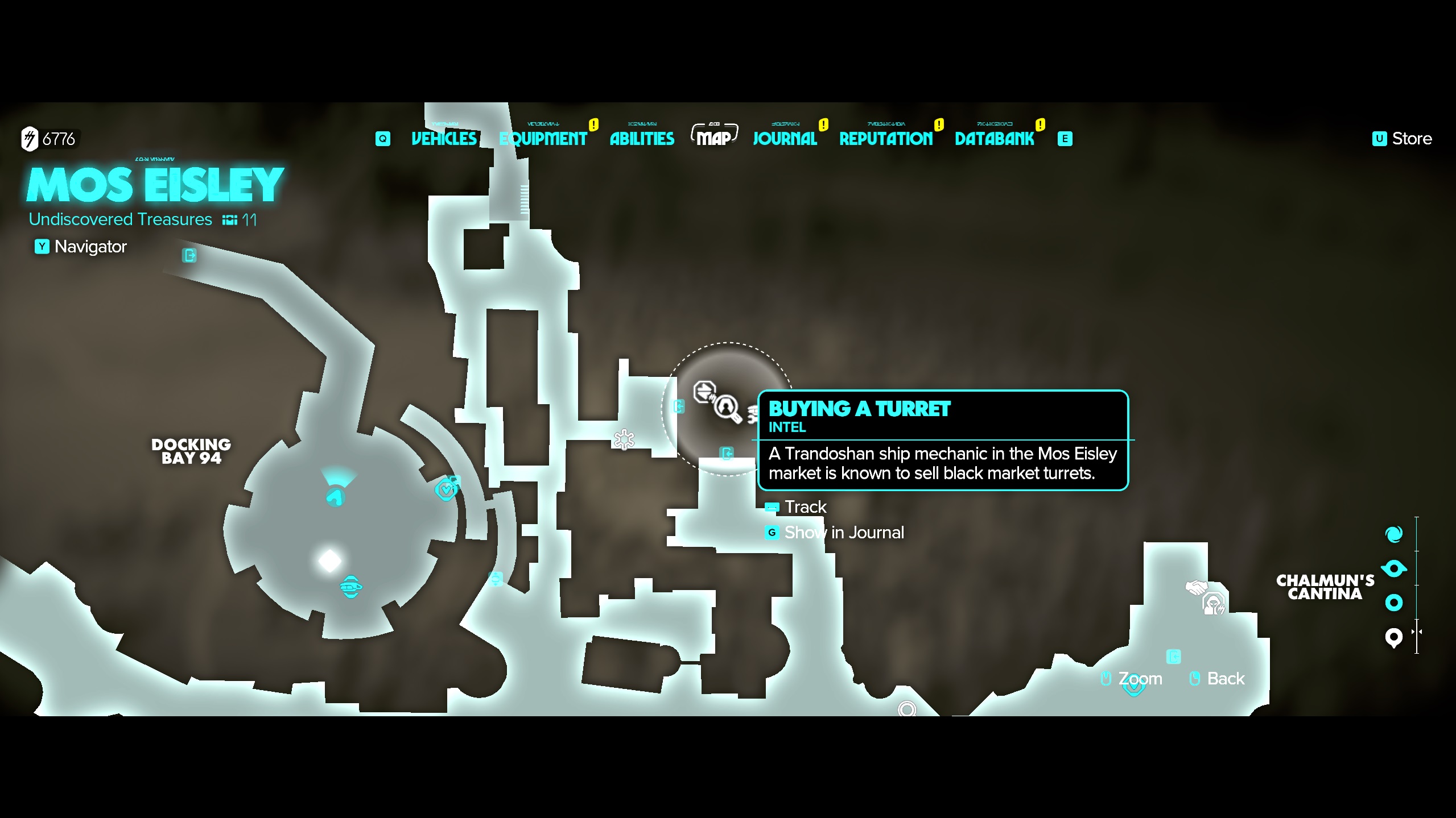 Teeka's location in Star Wars Outlaws.