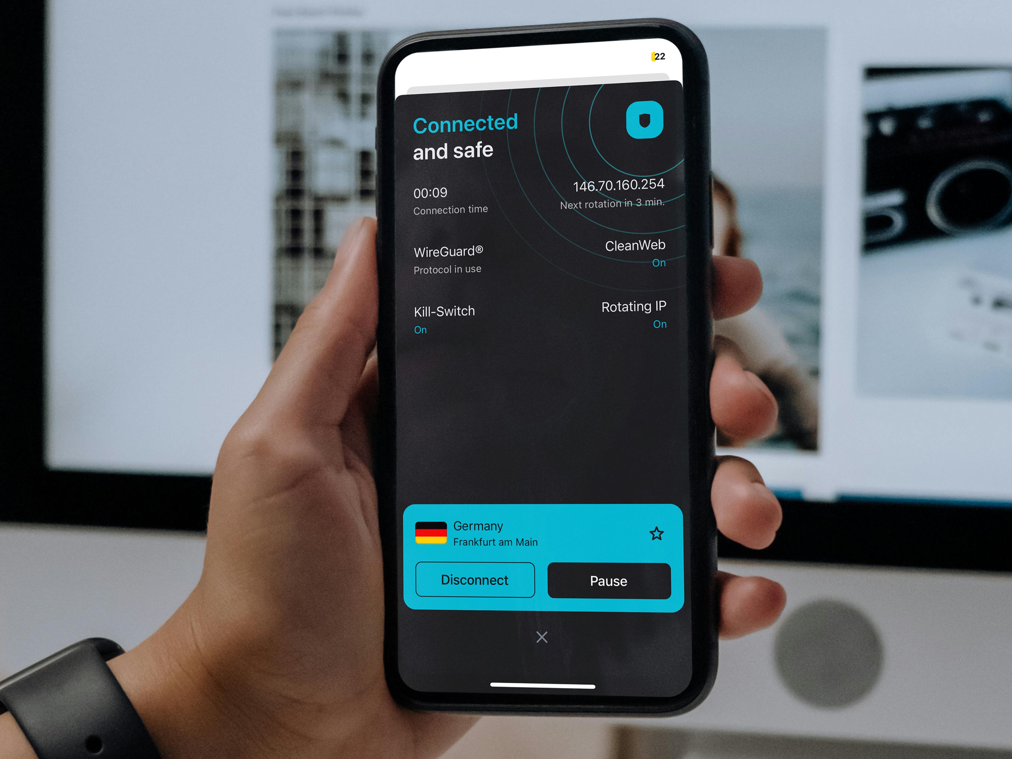 Secure your personal data even when at your most vulnerable with Surfshark VPN