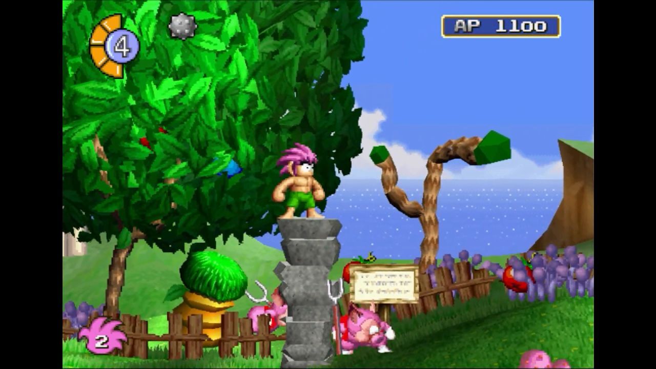 Gameplay dari Tomba! Edisi Spesial