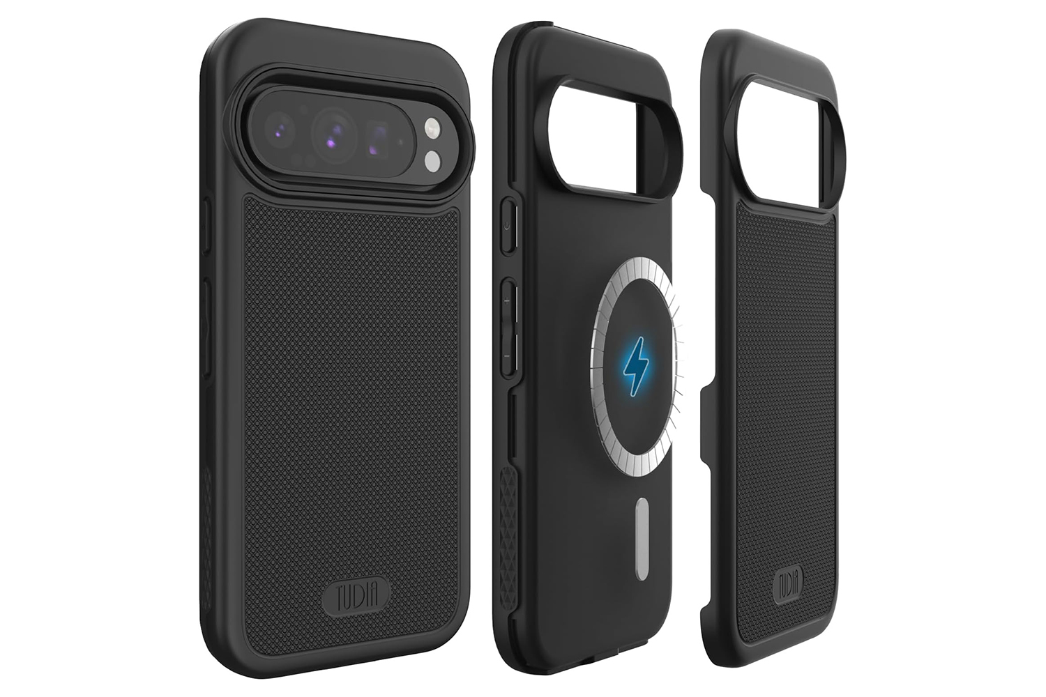 Funda Tudia MergeGrip de doble capa para Google Pixel 9 Pro.