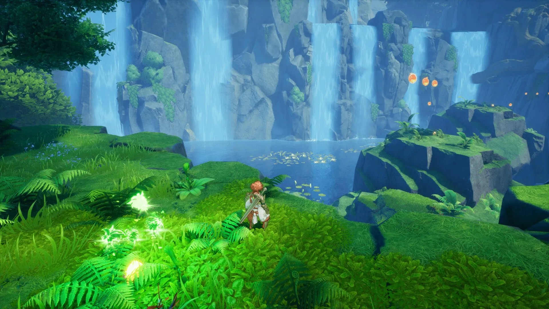 Vision of Mana's open world.