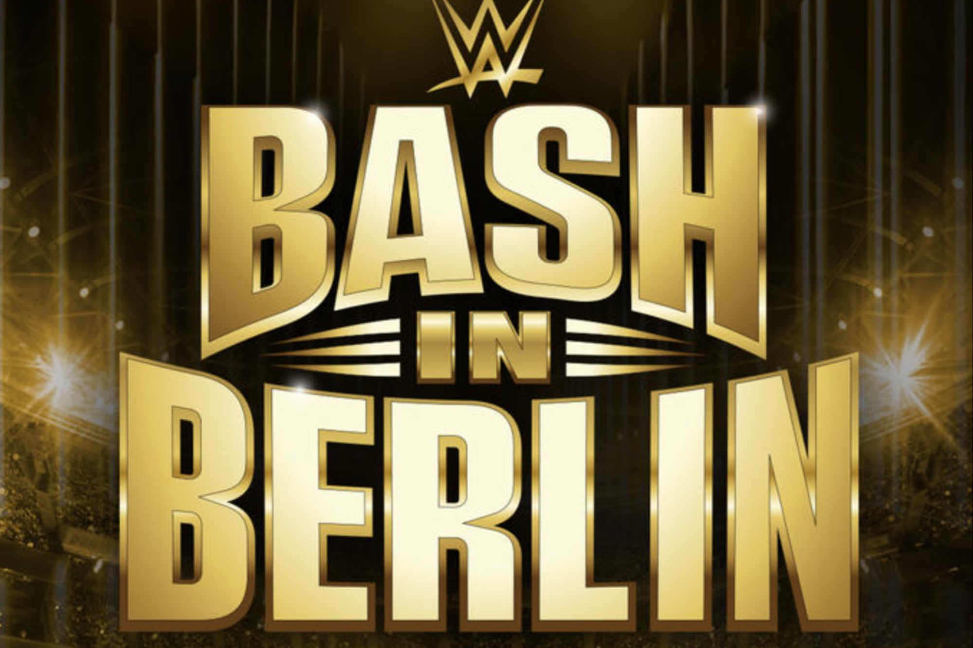 Logo de l'affiche WWE Bash in Berlin.