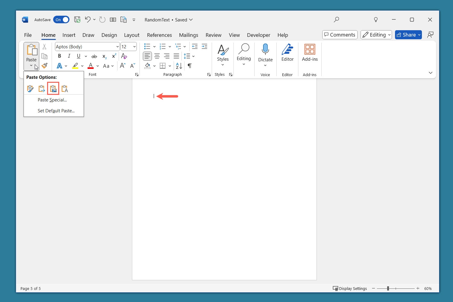 How to convert Word into PDF or JPEG