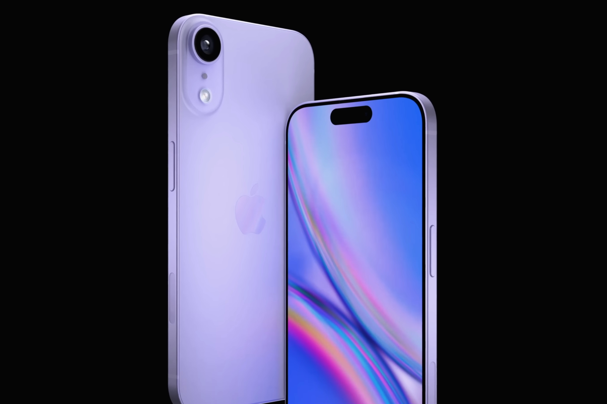 Un render del iPhone Air.