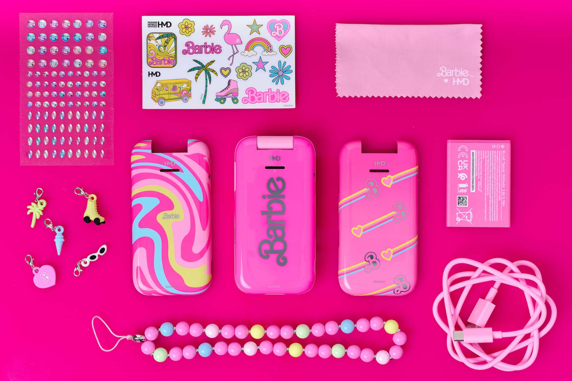 Barbie flip phone online