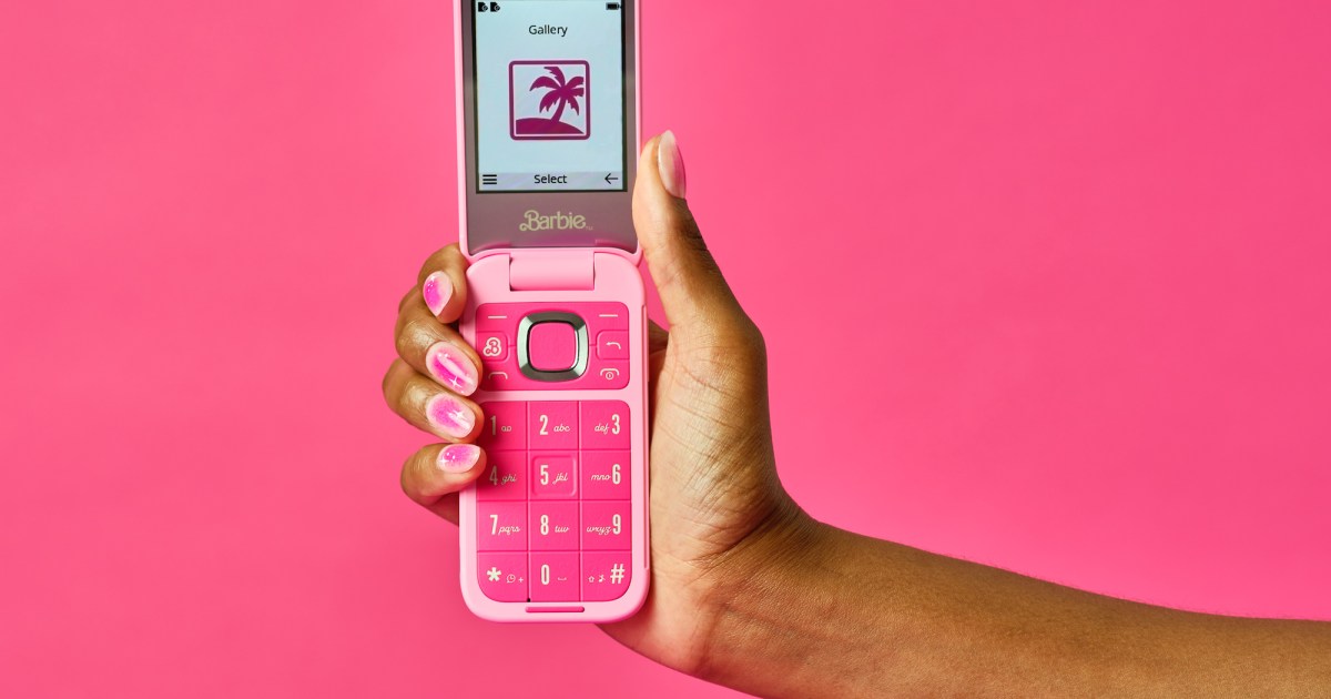 The Barbie phone is here and you’ll never guess what color it is