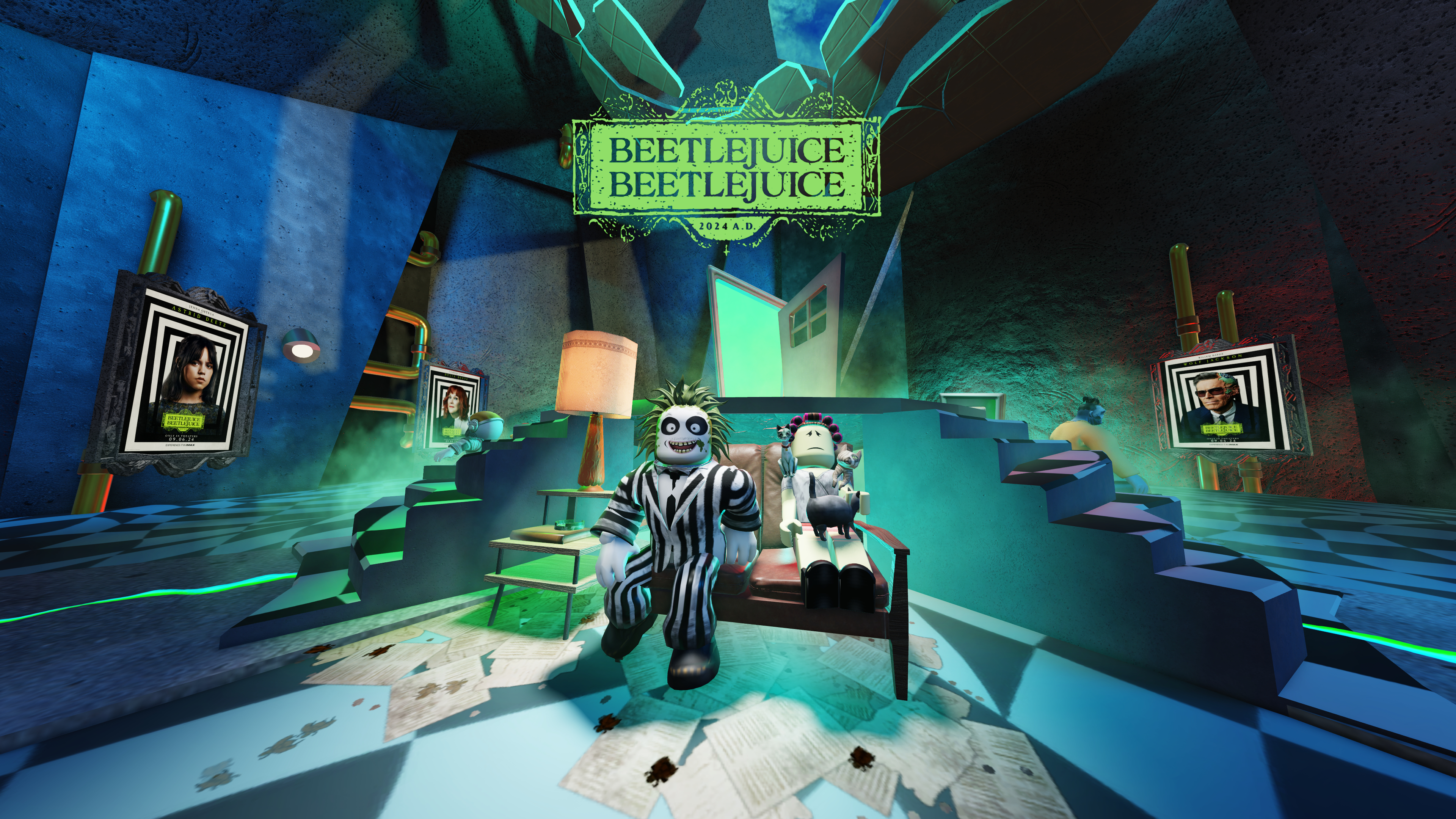 Beetlejuice Beetlejuice tickets are now for sale … inside Roblox