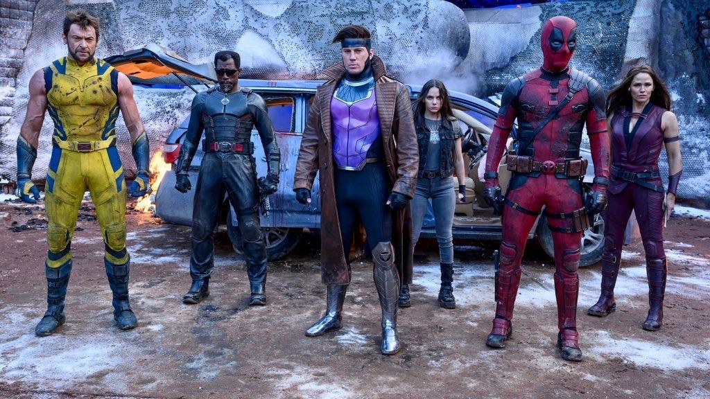 6 pessoas juntas em "Deadpool & Wolverine".