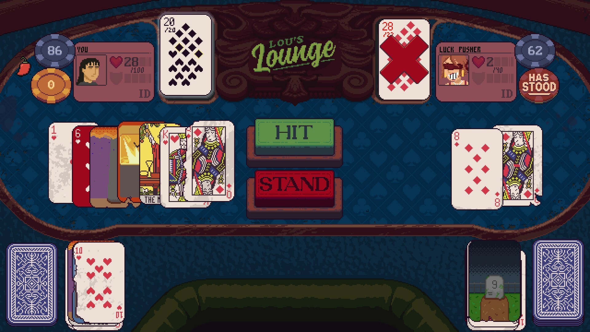 This is the most high-stakes blackjack game you’ll ever play