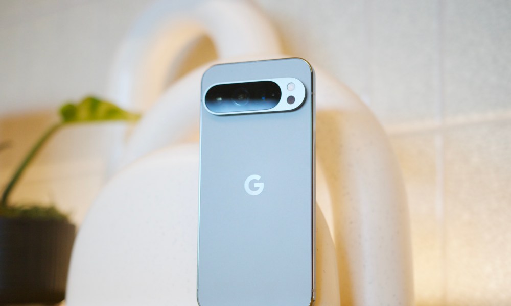 Google Pixel 9 Pro XL in Hazel.