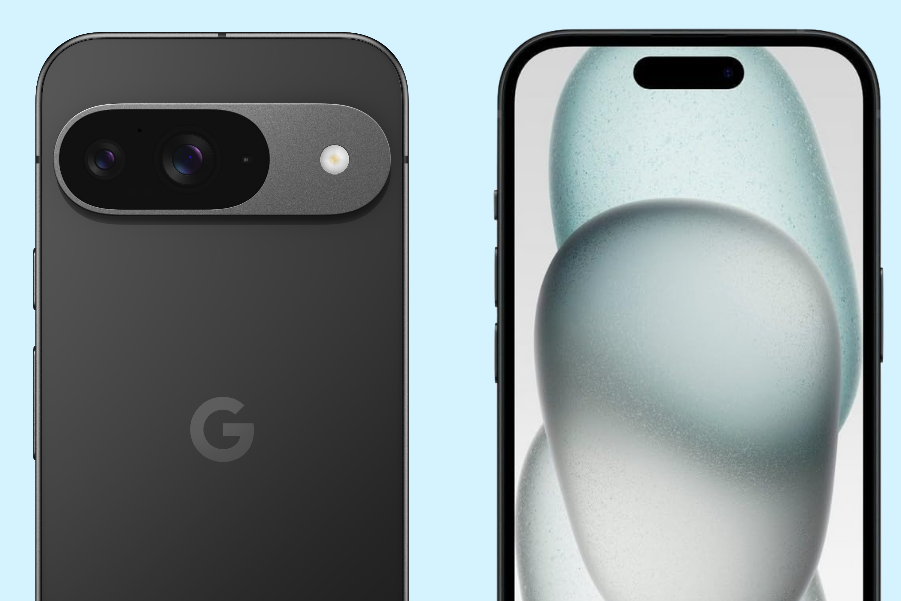 Google Pixel 9 против iPhone 15: какой купить?