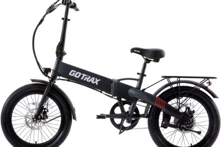 This GoTrax e-bike has a top speed of 20 MPH, and it’s $150 off today