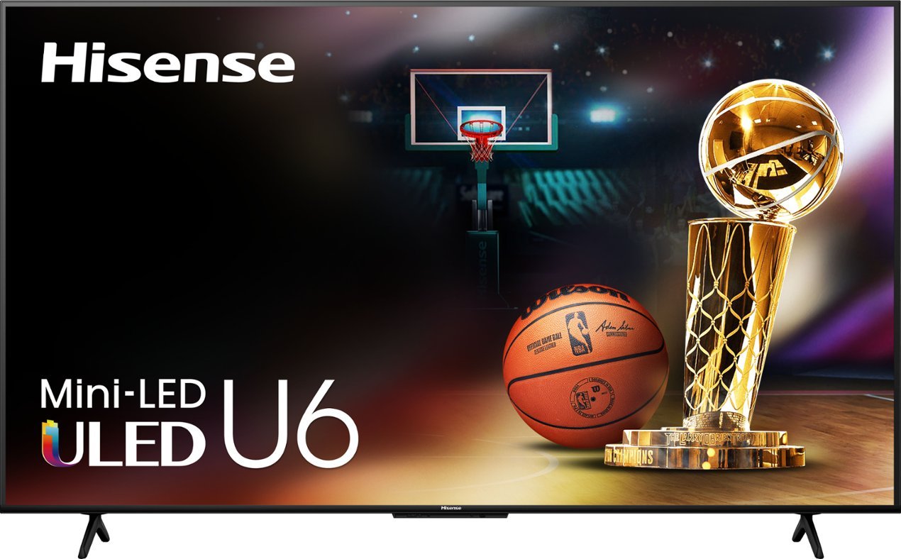 Der Hisense U6N ULED-Fernseher.