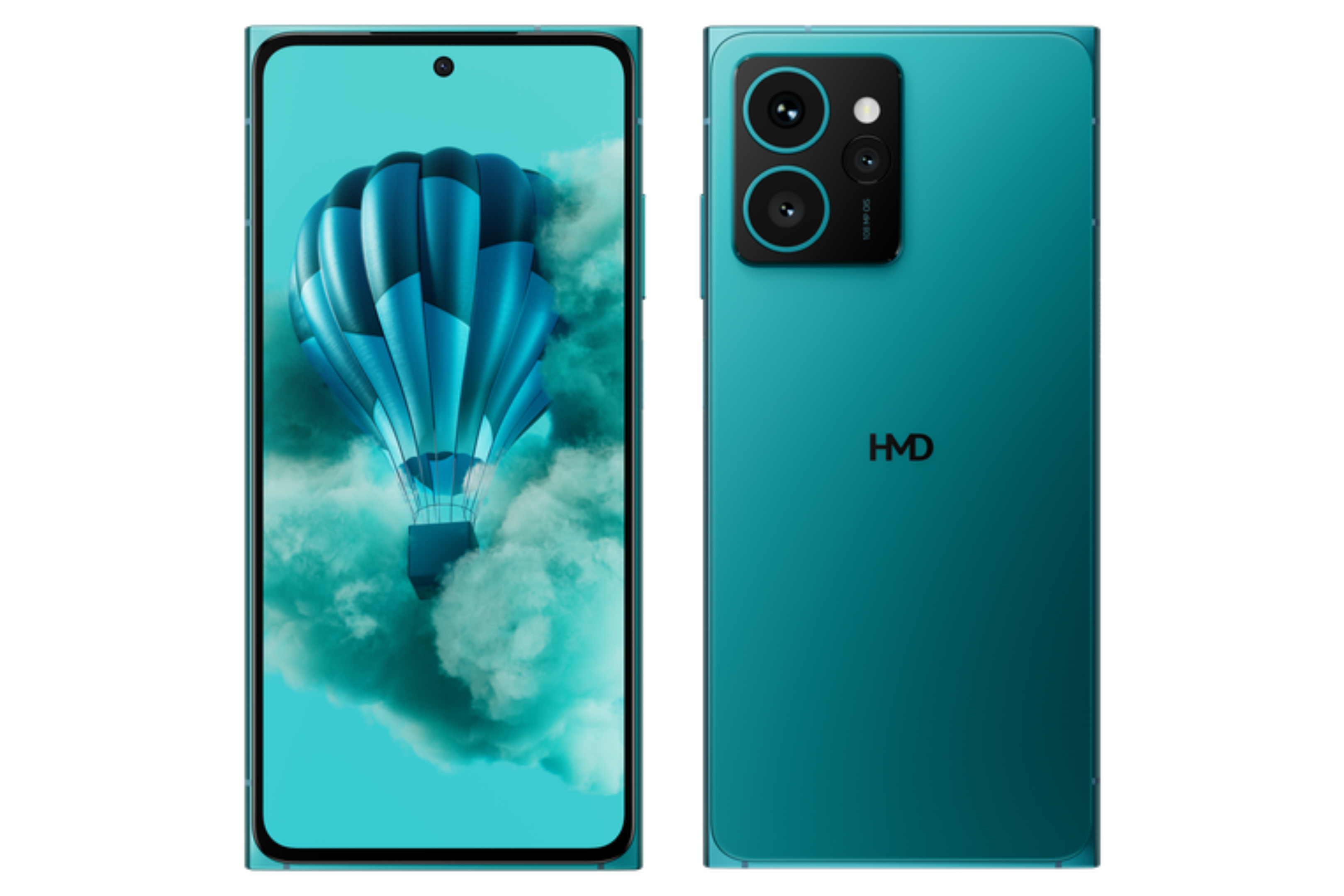 Рендеры HMD Skyline в цвете Topaz Blue.