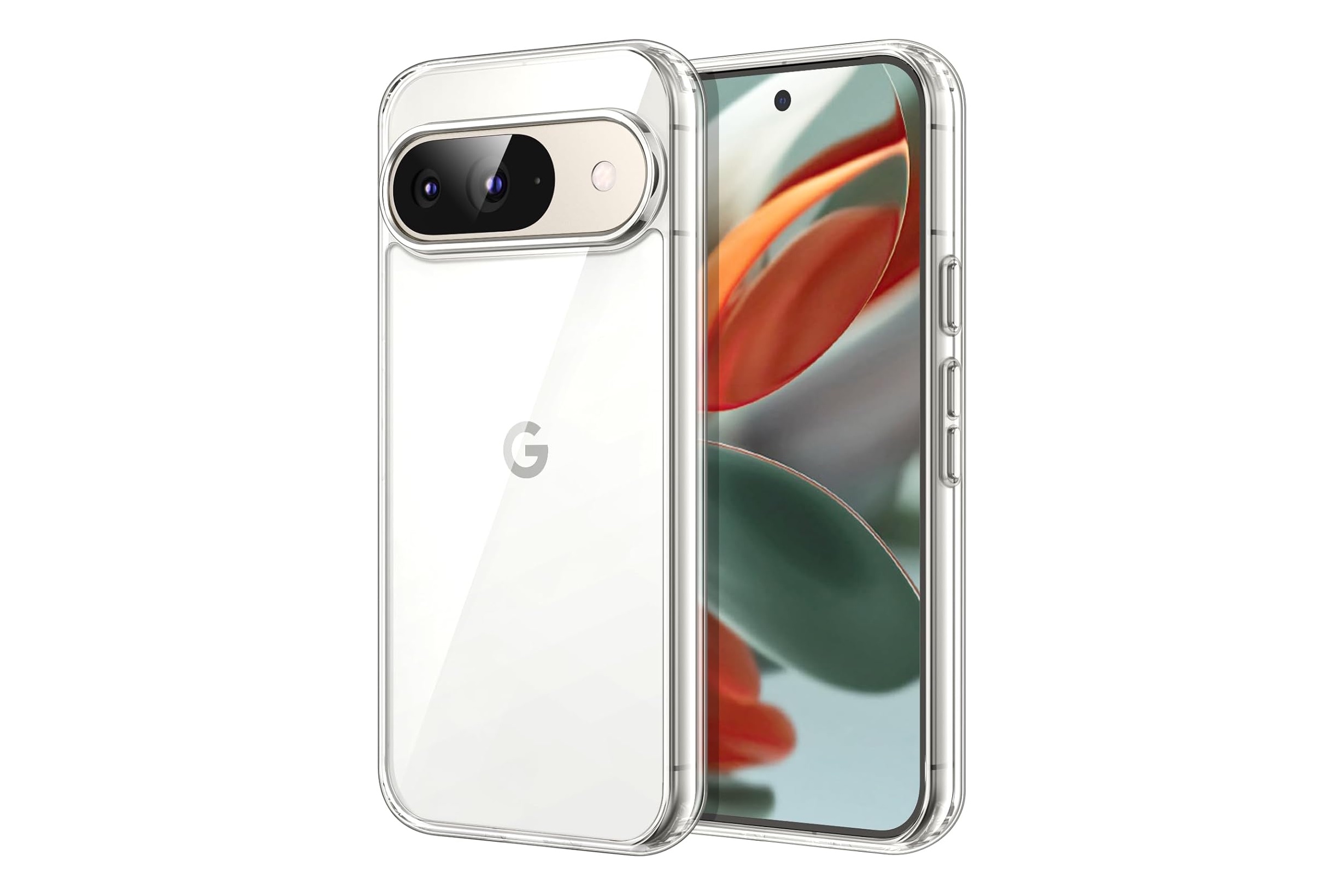 Coque transparente JETech pour Pixel 9.