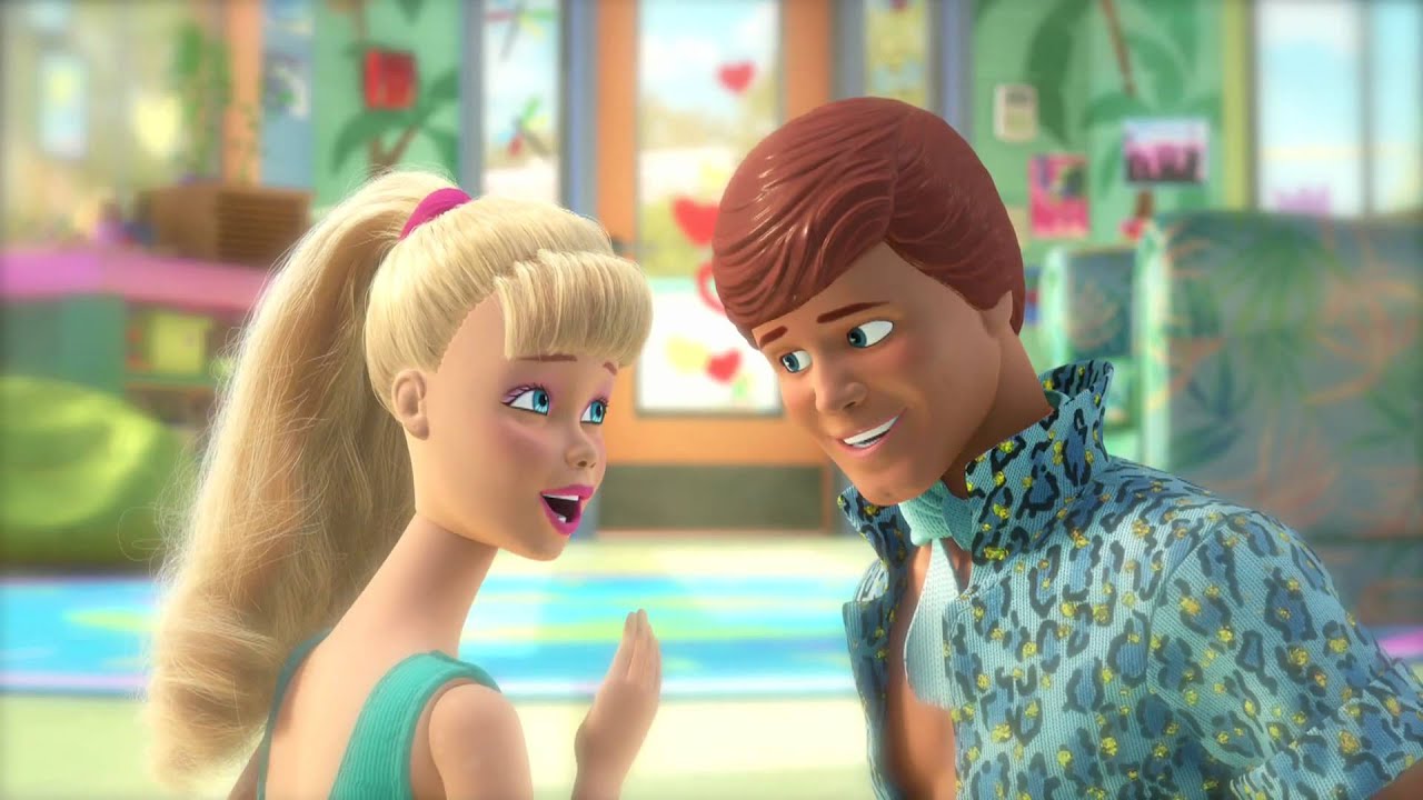 La Barbie de Jodi Benson se encuentra con el Ken de Keaton en Toy Story 3.