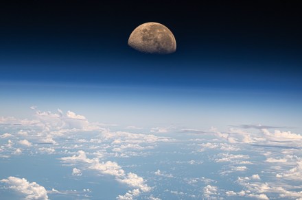 The moon looks majestic in ISS astronaut’s stunning photo