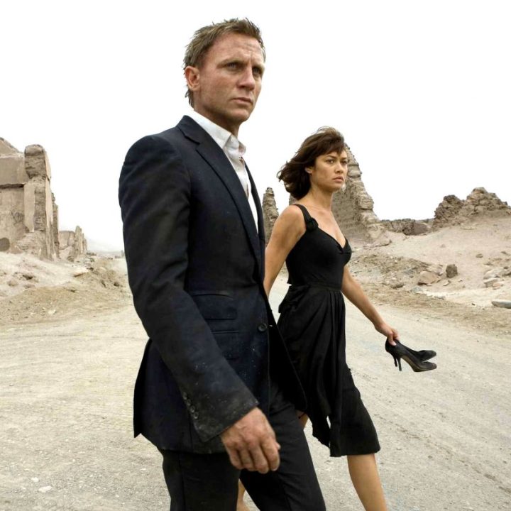 Daniel Craig and Olga Kurylenko in Quantum of Solace.