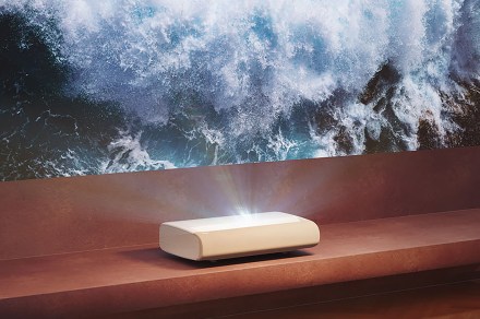 The 130-inch Samsung Premiere Projector has a $200 discount today