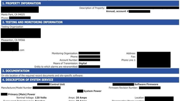 Captura de tela de uma inspeção de um dispositivo iOT.