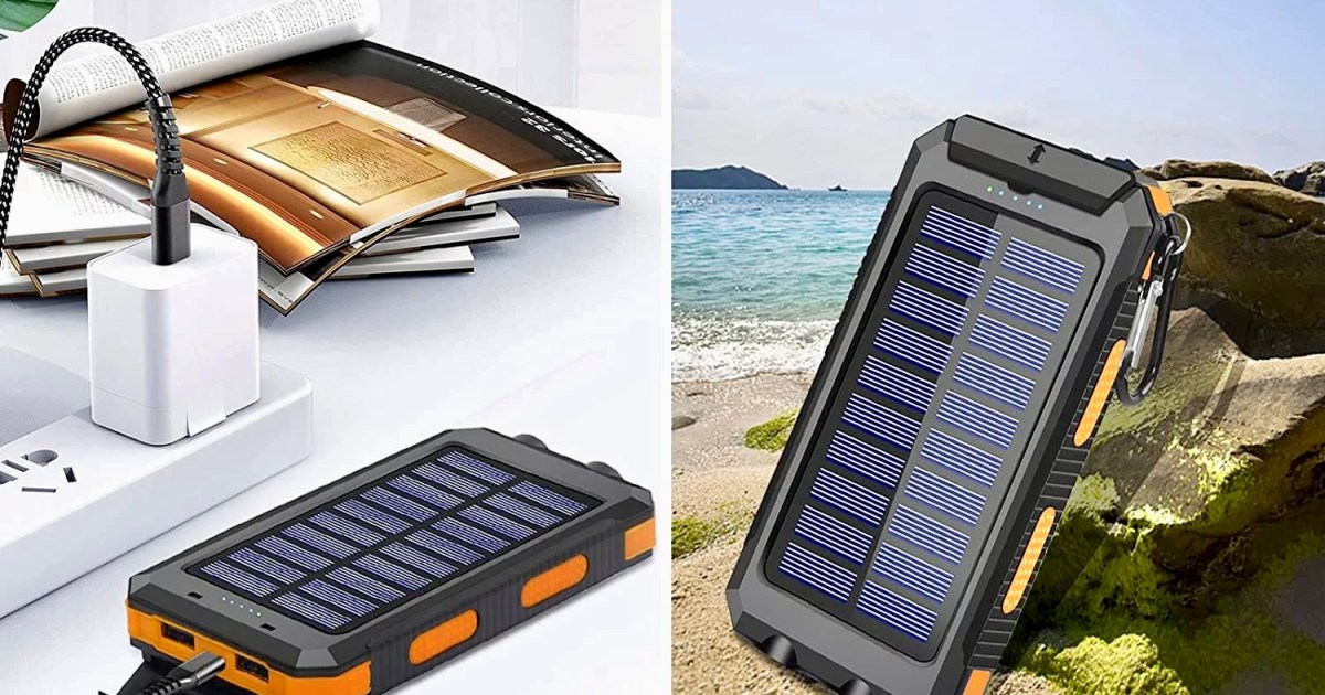 A solar charger for your phone? This one is on sale for 