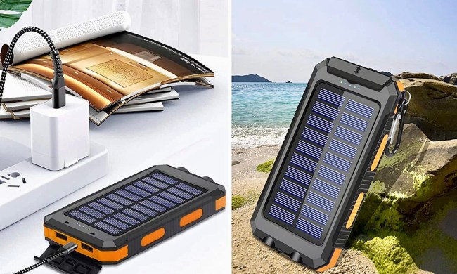 The Solpowben Solar Charger.