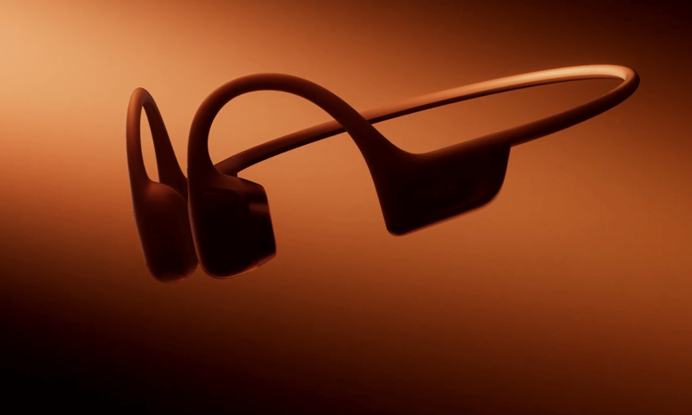 A screenshot of teaser video for the Shokz OpenRun Pro 2.