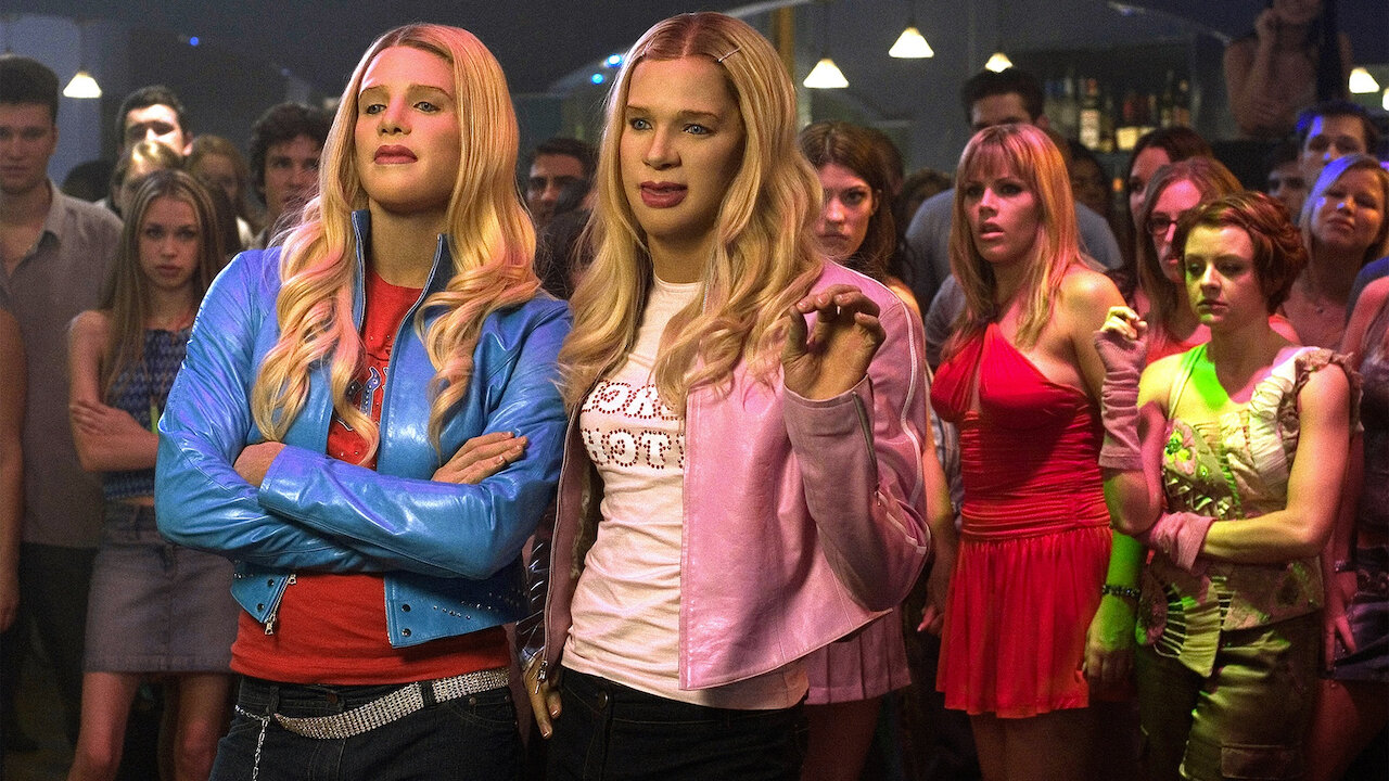 Shawn and Marlon Wayans pose as white women in White Chicks.