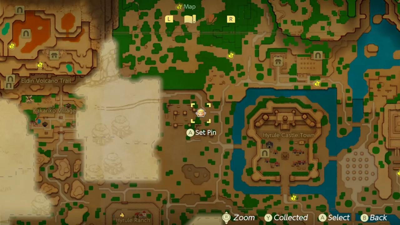 All heart piece locations in The Legend of Zelda: Echoes of Wisdom