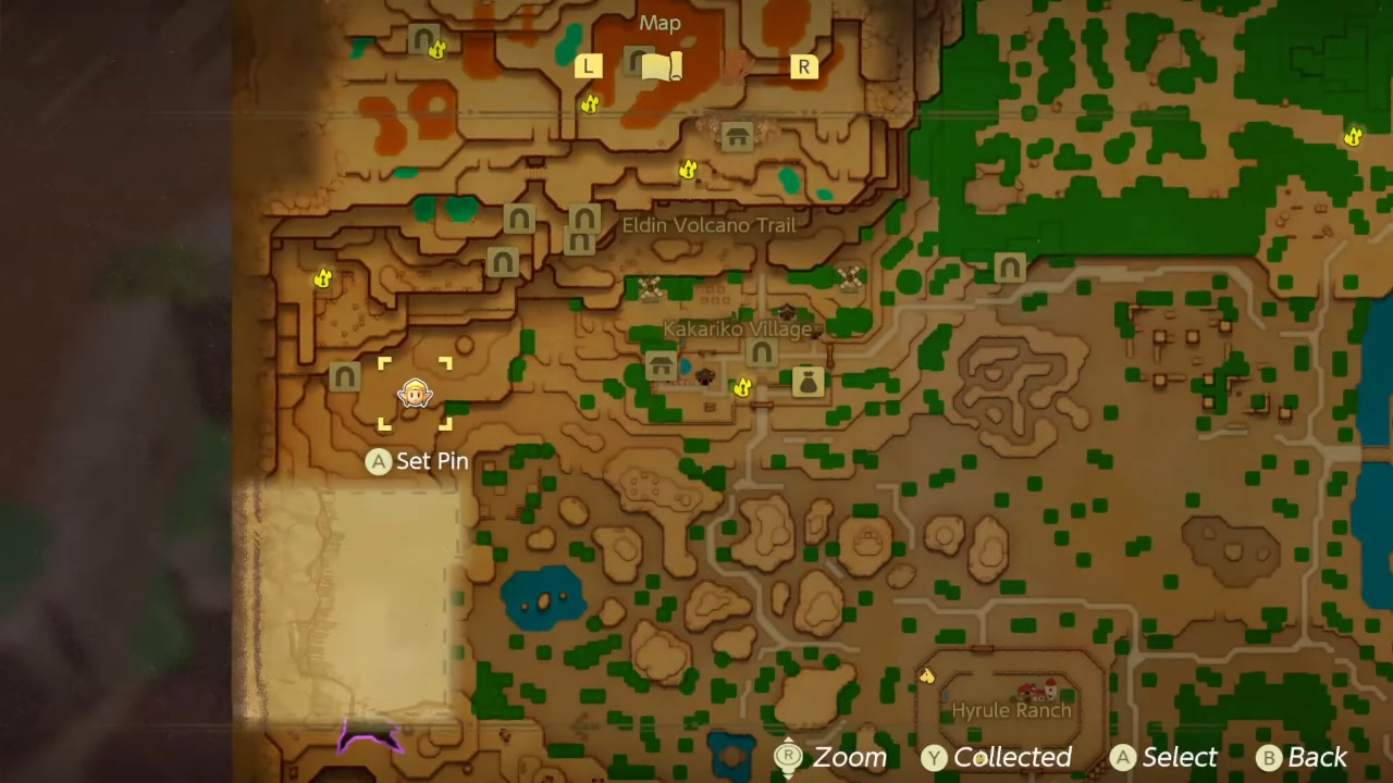 All heart piece locations in The Legend of Zelda: Echoes of Wisdom