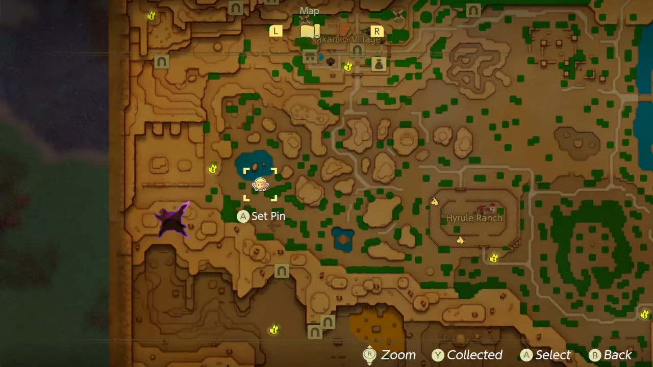 All heart piece locations in The Legend of Zelda: Echoes of Wisdom