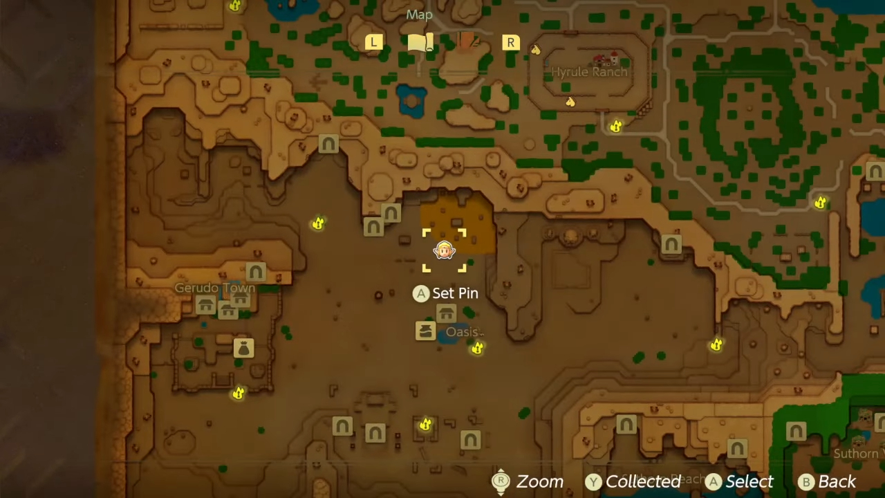 All heart piece locations in The Legend of Zelda: Echoes of Wisdom