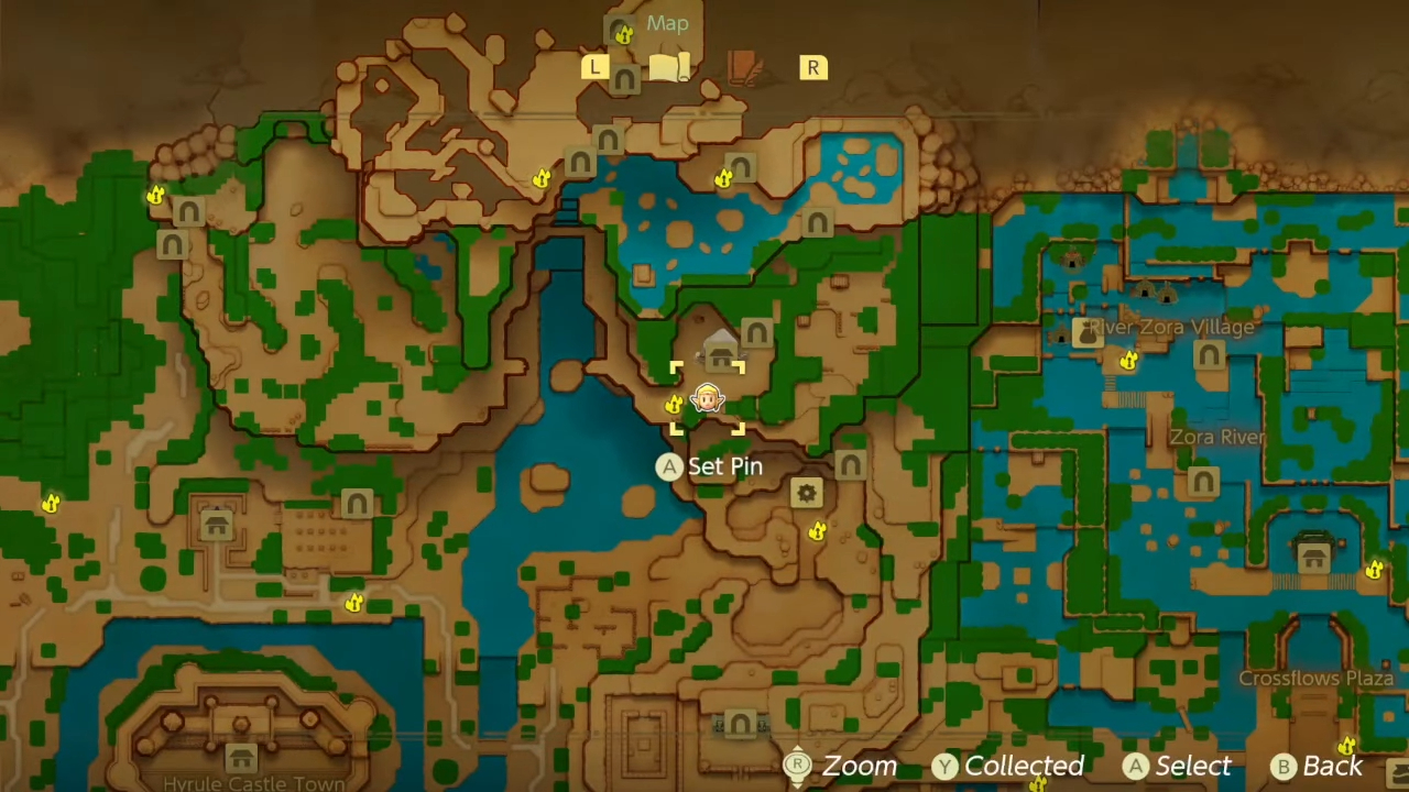 All heart piece locations in The Legend of Zelda: Echoes of Wisdom