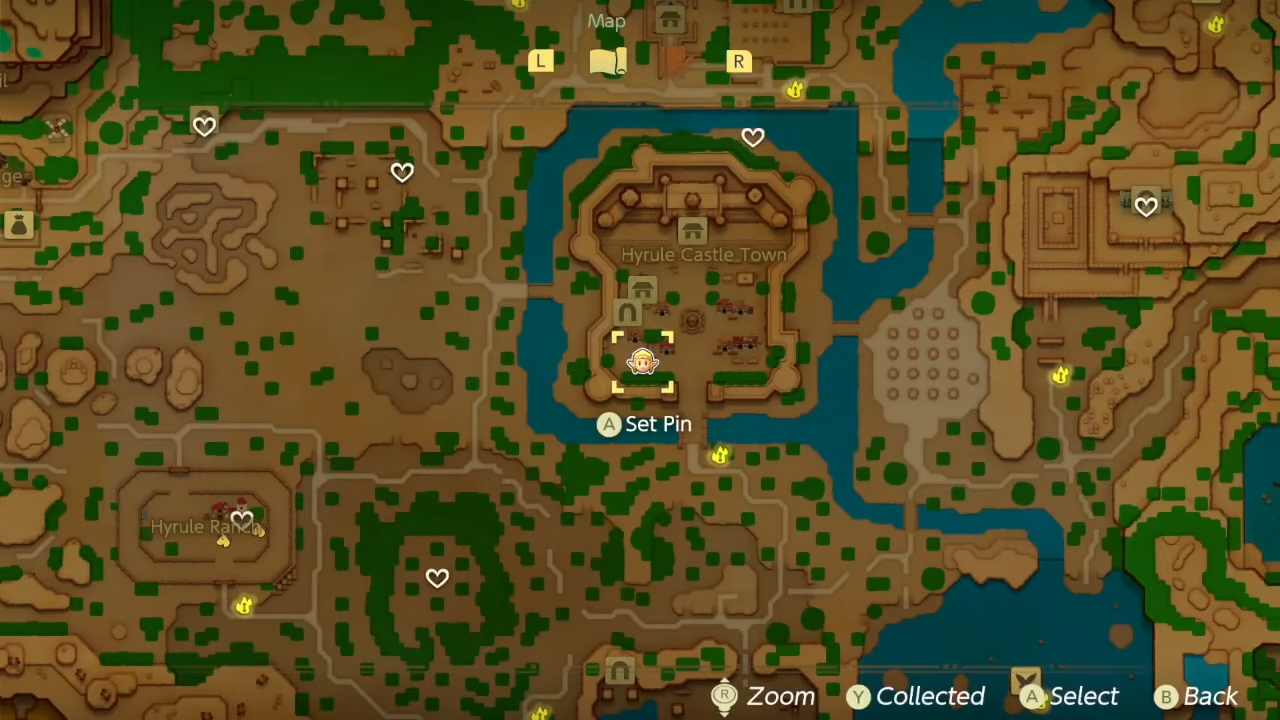 All heart piece locations in The Legend of Zelda: Echoes of Wisdom