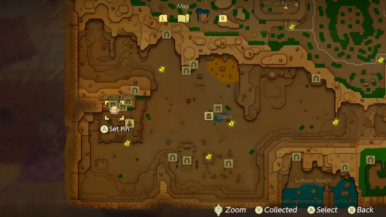 All heart piece locations in The Legend of Zelda: Echoes of Wisdom