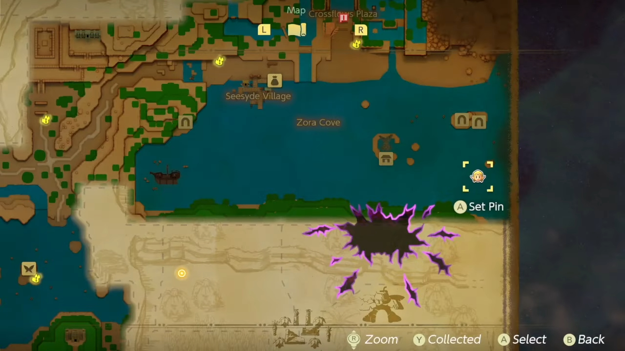 All heart piece locations in The Legend of Zelda: Echoes of Wisdom