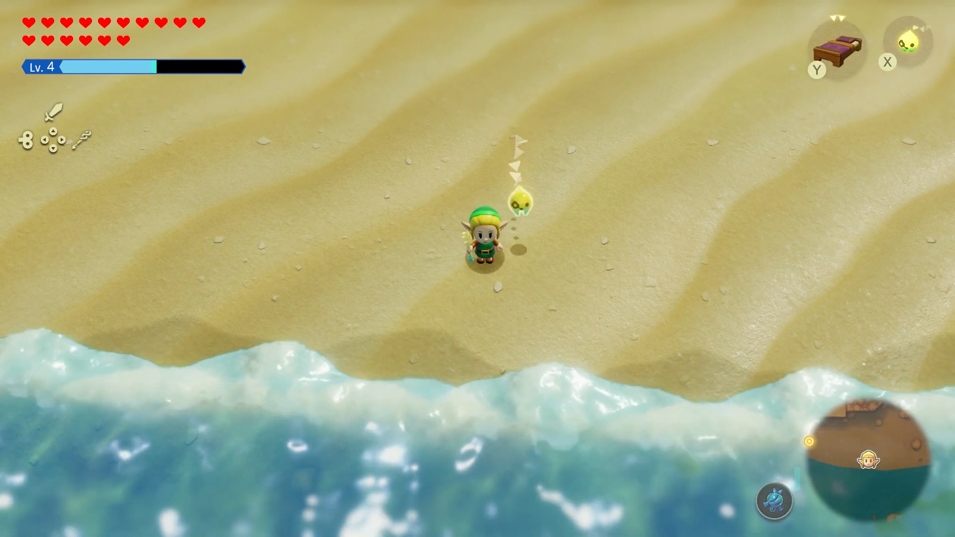 Zelda con túnica en Echoes of Wisdom.