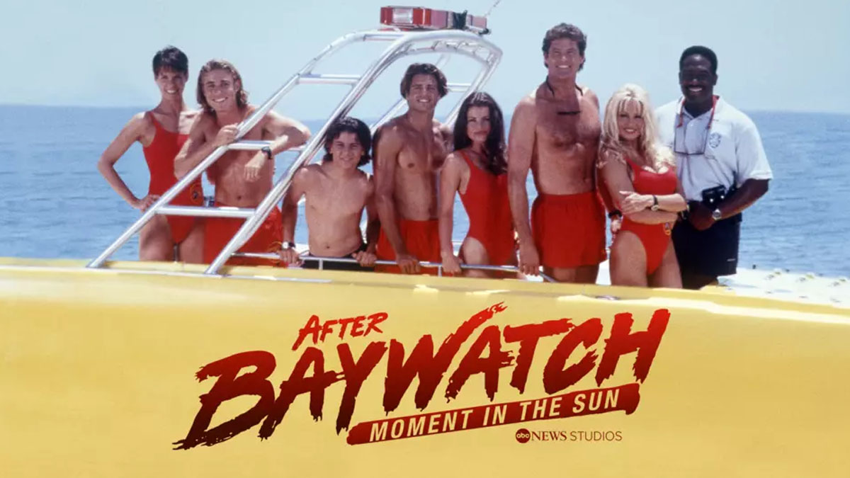 Le casting de Baywatch dans l'art promotionnel pour After Baywatch.