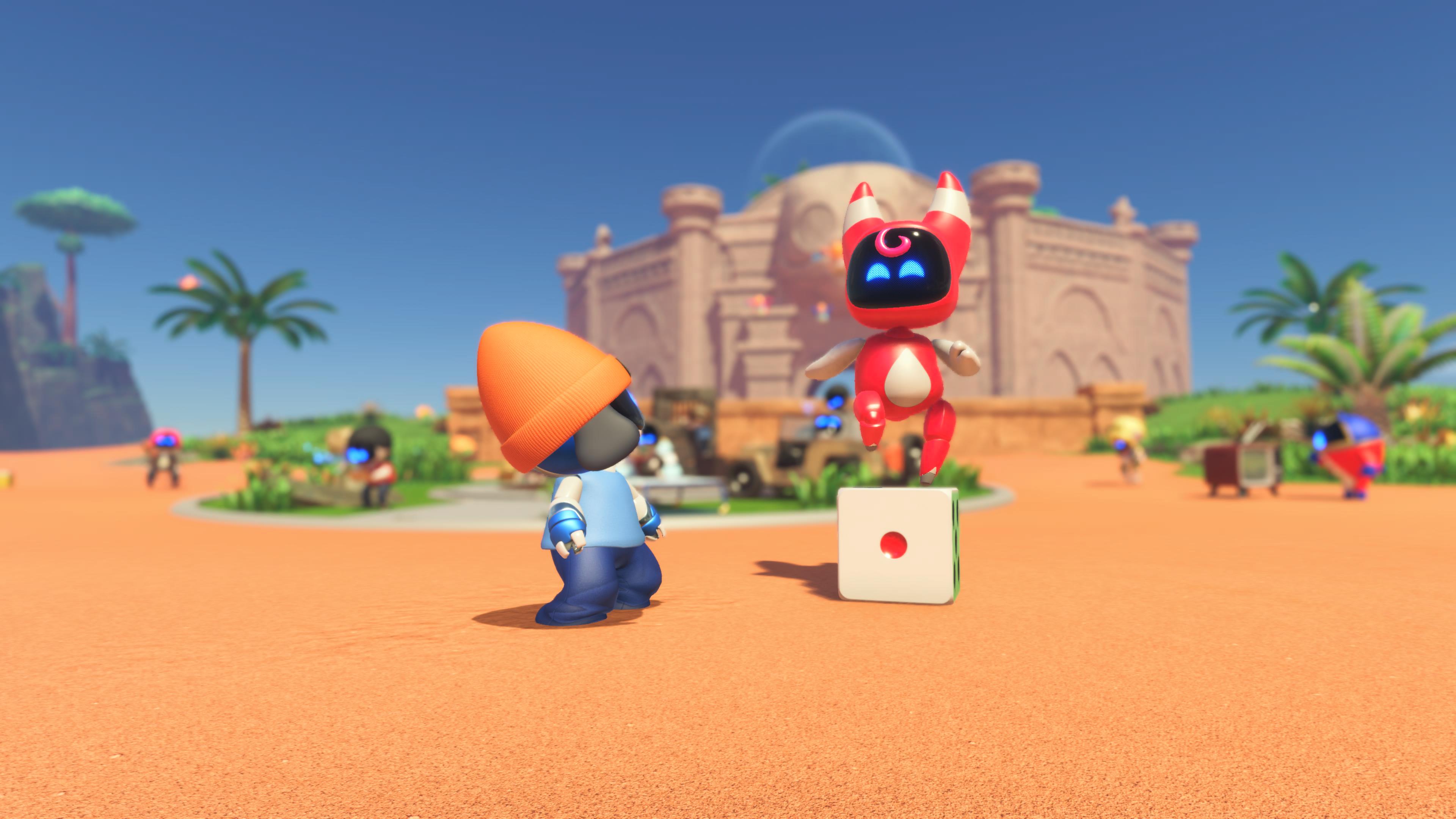 Der Devil Dice VIP-Bot in Astro Bot.