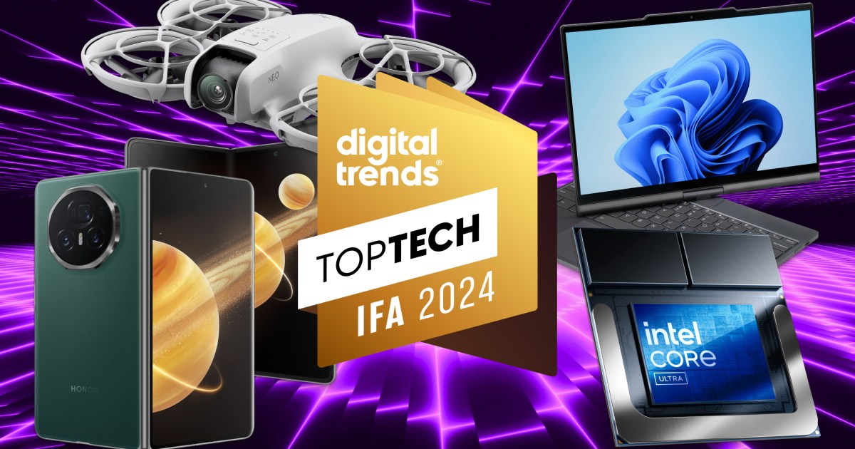 The best tech of IFA 2024: laptops, phones, drones, and more