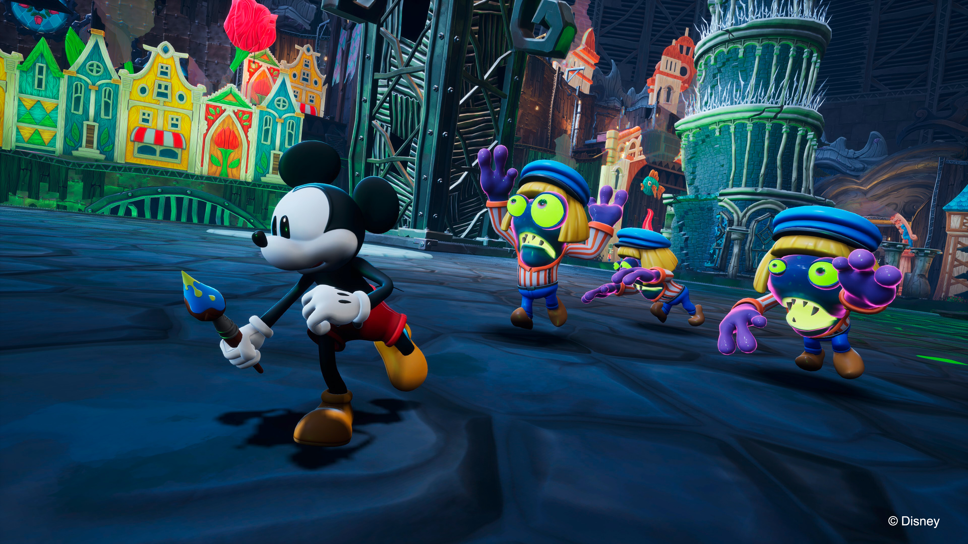 Маленькие детали Epic Mickey: Rebrushed имеют решающее значение