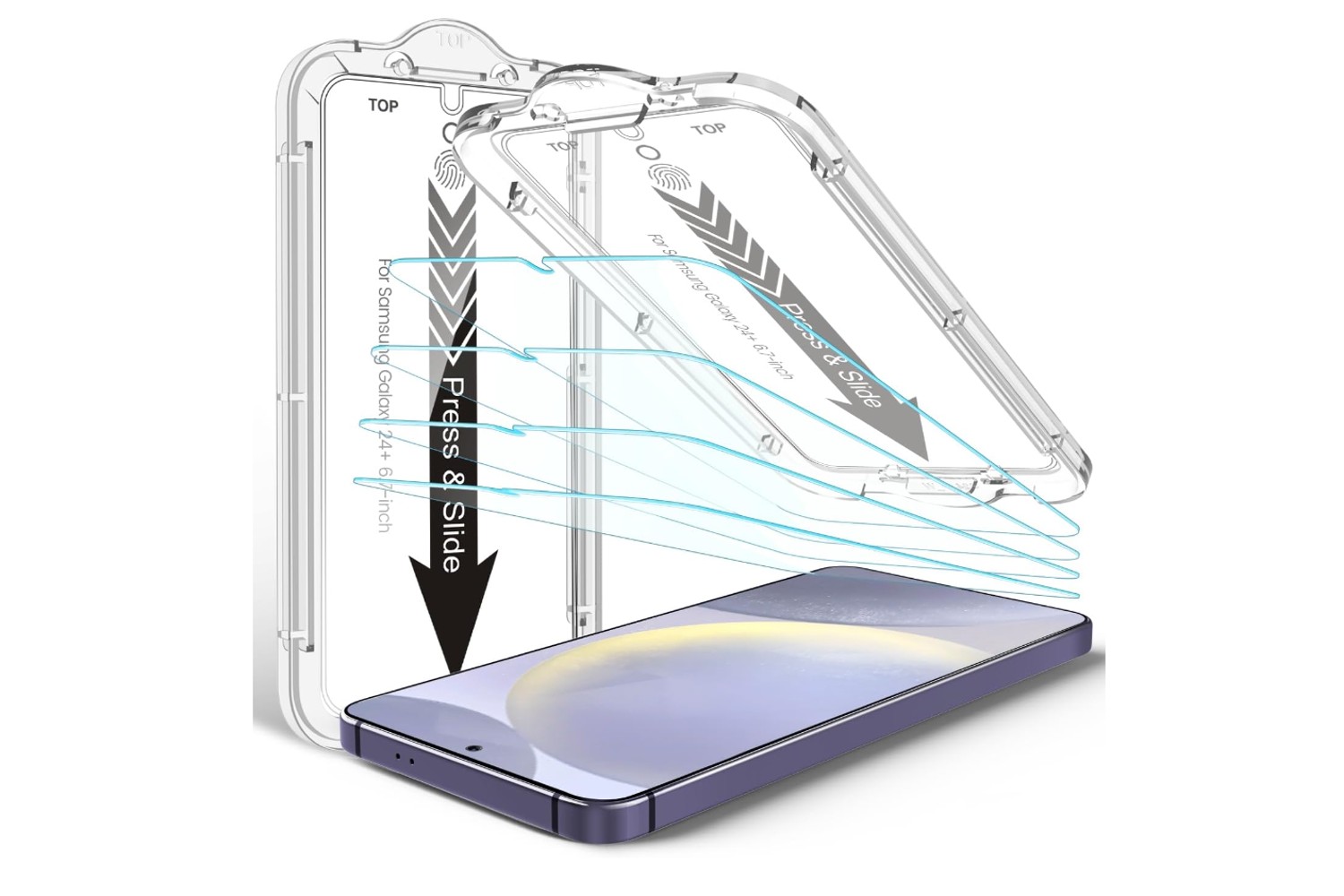 EZ-GLAZ screen protector for Samsung Galaxy S24 Plus