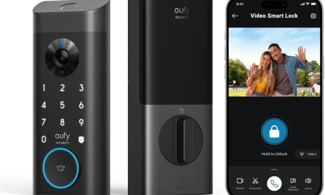 A selection of images of the Eufy Video Smart Lock E330.