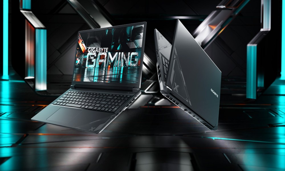 GIGABYTE Gaming on G6X gaming laptop with NVIDIA