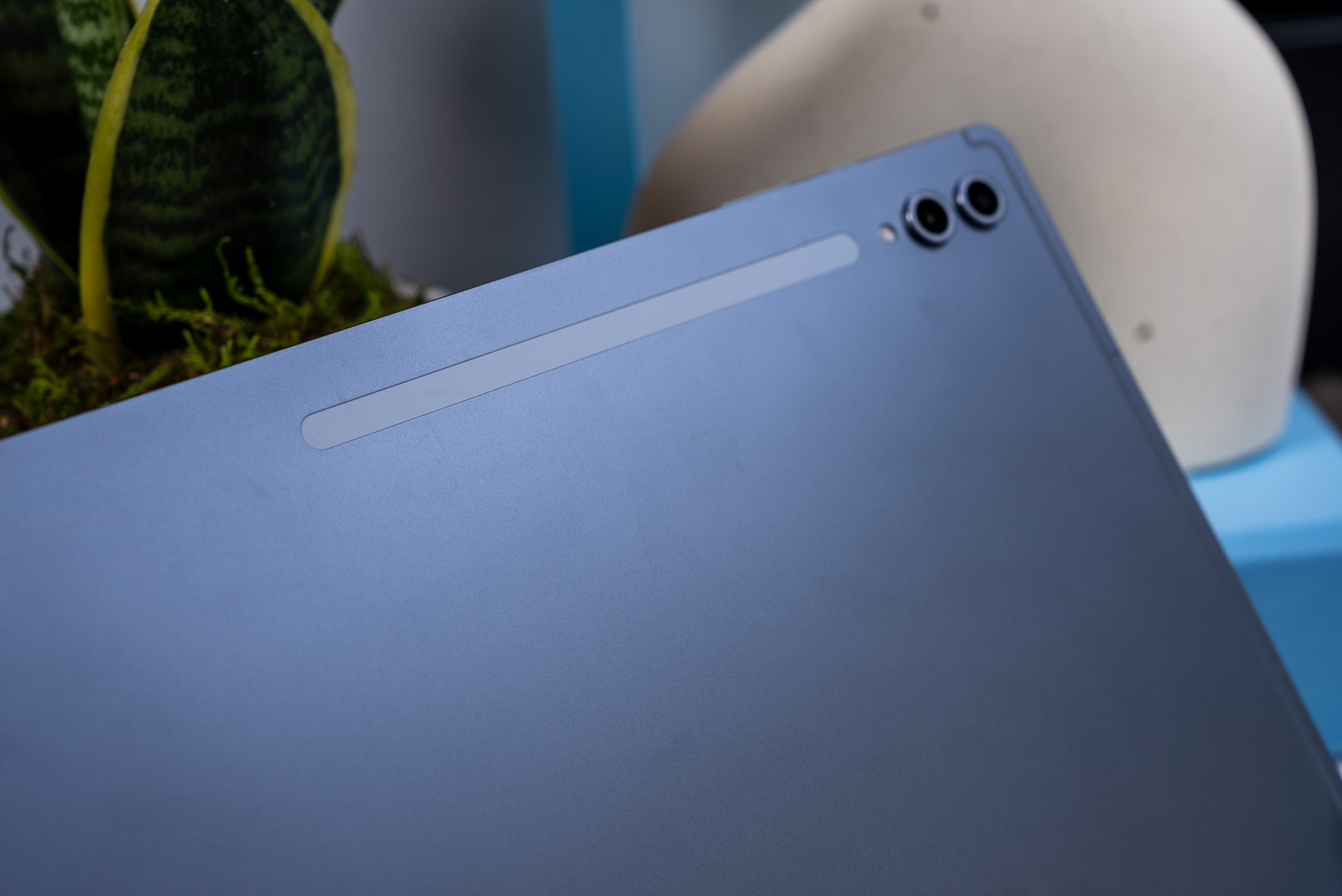 The recessed magnetic S Pen dock on the Galaxy Tab S10 Ultra